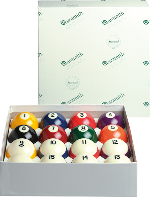 Aramith Crown Standard Belgian Ball Set | Golden Break Billiards